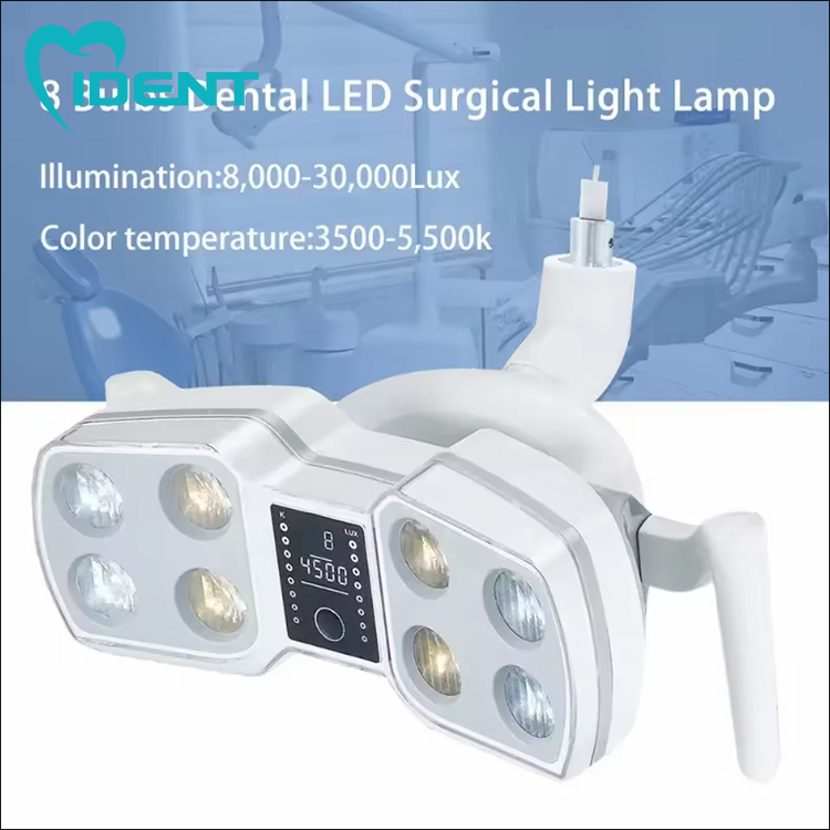 8 Bulbs Dental Ceiling LED Light Operating Shadow Lamp Surgical Lamp Adjustable Brightness Surgical Lights Dentist Accessories - Image 4