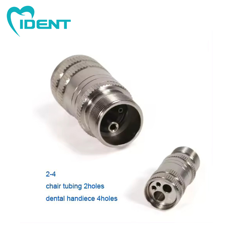 Dental Turbine Handpiece Adapter 4 Holes 2 Holes Changer Connector Dental High Speed Handpiece Spare Parts Tool for Air Motor - Image 6