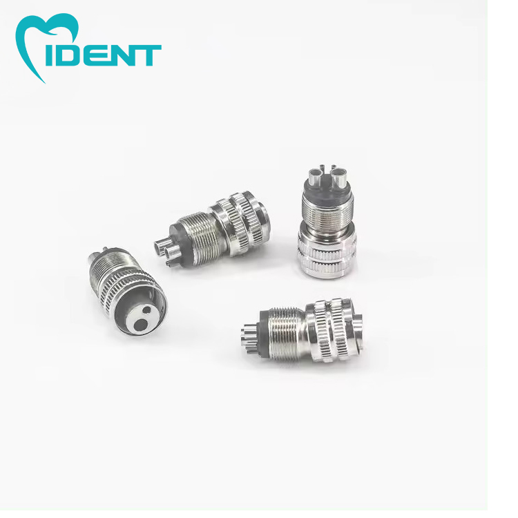 Dental Turbine Handpiece Adapter 4 Holes 2 Holes Changer Connector Dental High Speed Handpiece Spare Parts Tool for Air Motor - Image 7