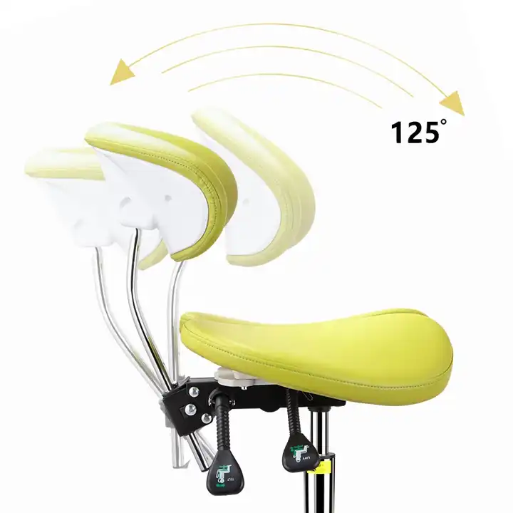 Dental stool chairs Dental Ergonomic Saddle Stool for Dentist Dental Modern lift Swivel saddle Chair - Image 4