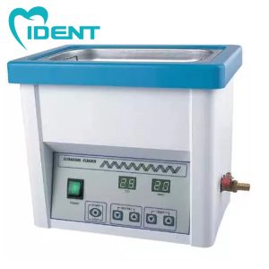 5L Dental Material 304 Stainless Steel Ultrasonic Cleaning Machine With Mesh Basket