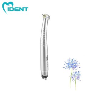 Dental hnadpiece E-generator Shadowless Ring LED High Speed Handpiece 2 Holes Fit Nsk