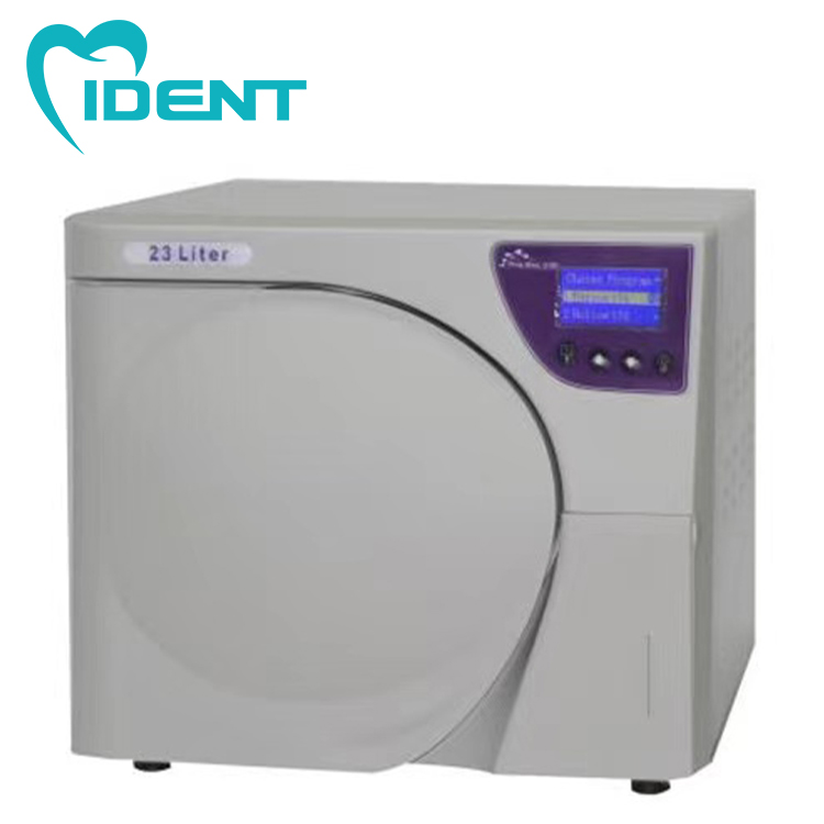 Dental Autoclave 23L18L Tabletop Class B Pre-Vaccum Autoclave Steam Sterilizer