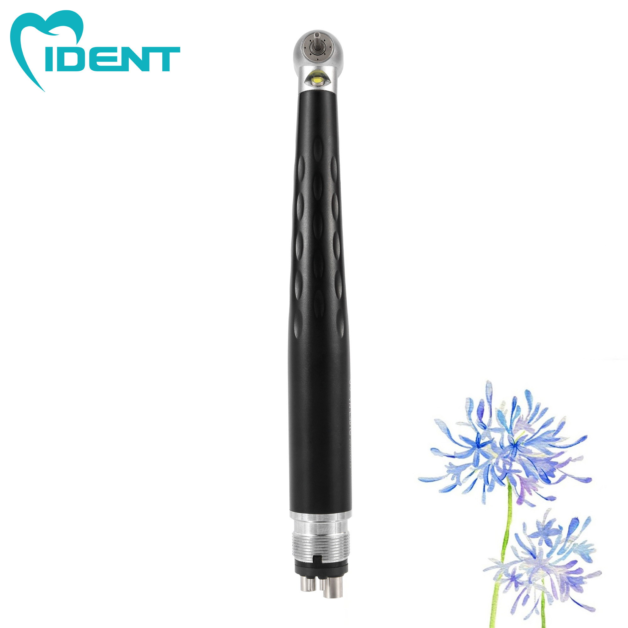 Dental handpiece 5 Water Spray Ceramic Bearing Rotor Brightly Rainbow LED Light High Speed Dental Air Turbine Handpiece Lighting Push Button - Image 4