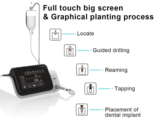Dental Implant Motor  C-Sailor Pro Portable Professional Surgical Brushless Motor with Touch Screen - Image 3