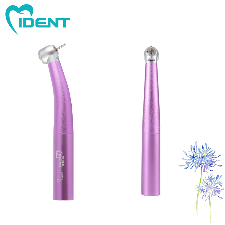 Dental handpiece fiber optic LED high speed handpiece Air turbine with ceramic bearing Lab Equipment (purple) - Image 4