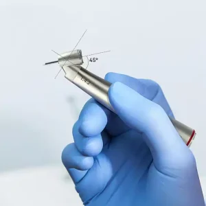 Dental high-speed handpiece 1:4.2 fiber optic Dental High-Speed Handpiece with Integrated LED Illumination