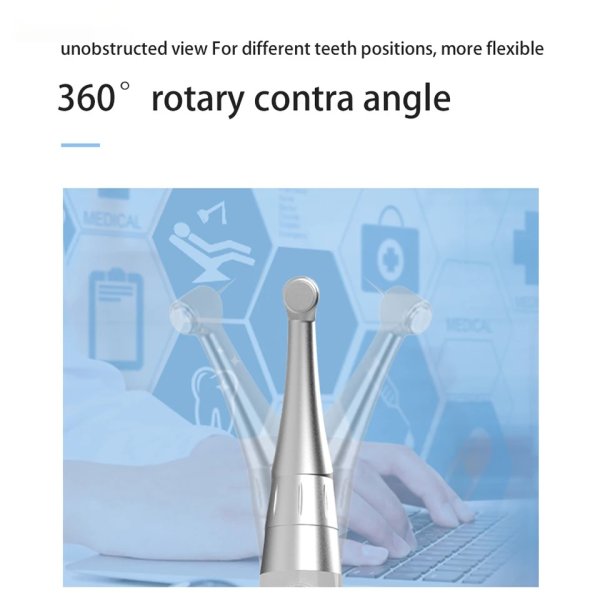 Endo Smart II Dentals Endodontics Instrument 1:1 Ratio Endo Motor Root Canal Treatment Reciprocating 360 Degree Adjustable - Image 6
