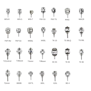 Dental Spare Part Metal Push Button Cartridge for Dental Handpiece Turbine Powered Dental Spare Part