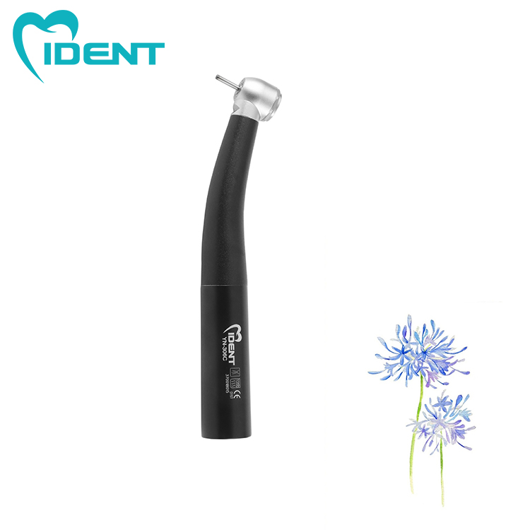 Dental handpiece fiber optic LED high speed handpiece Air turbine with ceramic bearing Lab Equipment(black) - Image 7