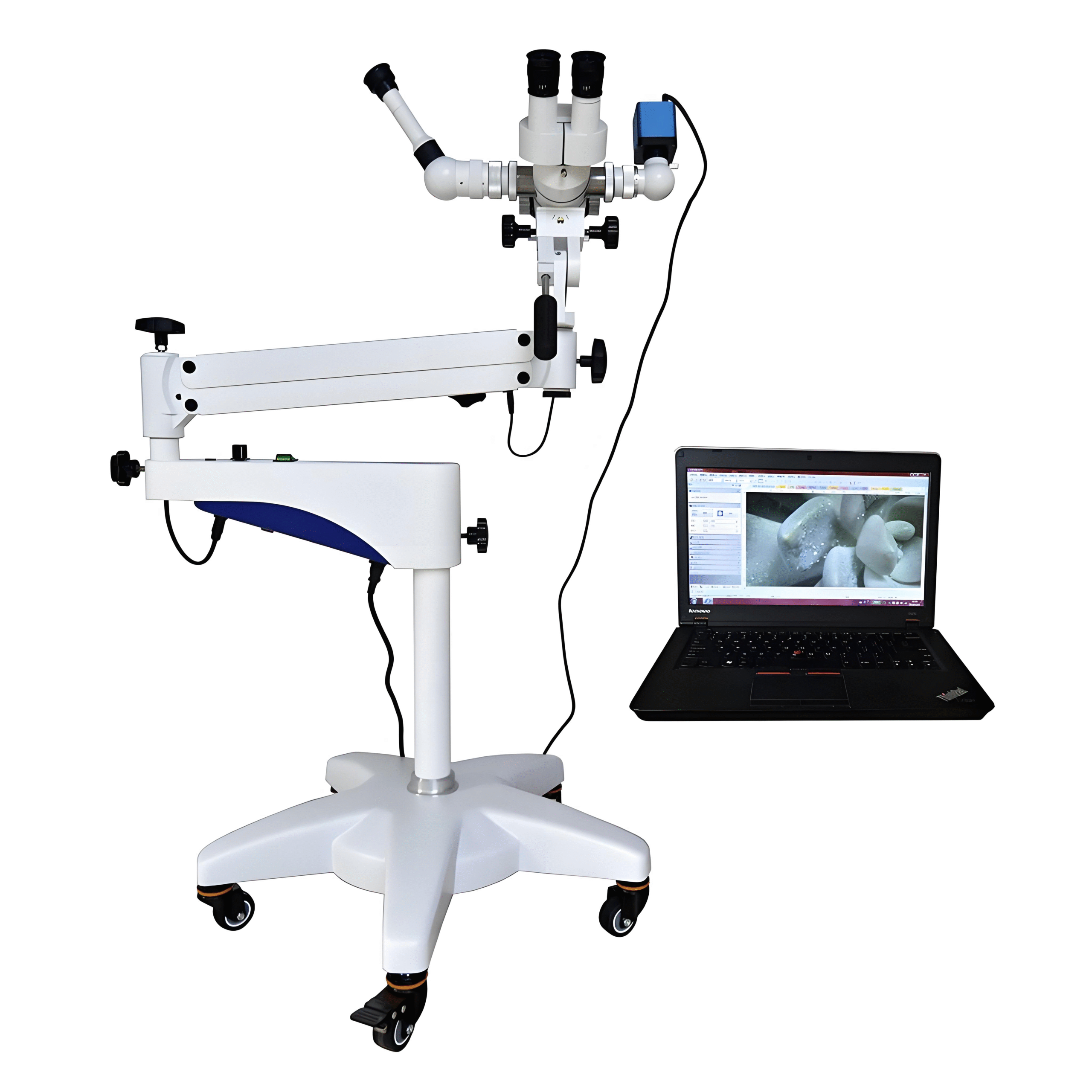 Dental microscope for Surgical Operations Binocular Optical Instrument with LED - Image 3
