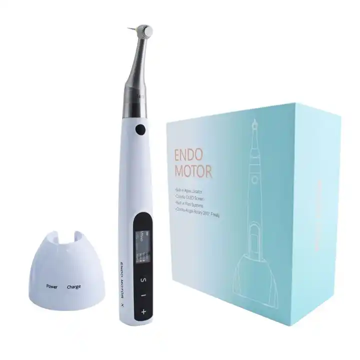 Dental Wireless Endo Motor Built In Apex Locator Root Canal Preparation With 16:1 Contra Angle for Root Canal Treat - Image 2