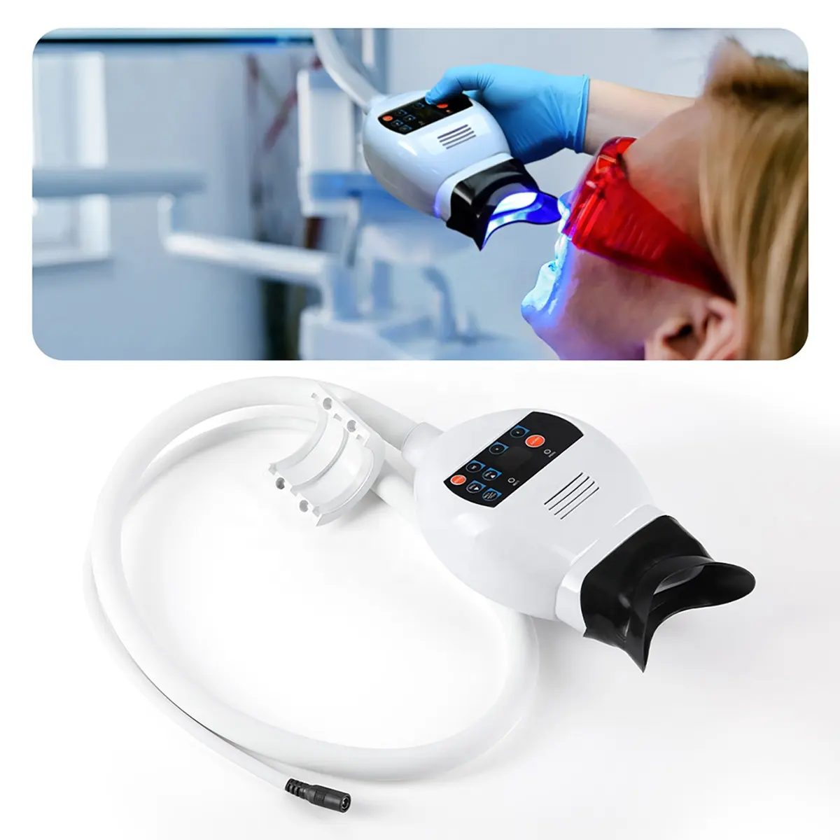 Dental High Quality 3 colors LED Dental Cold Light Lamp Teeth Whitening Machine - Image 3