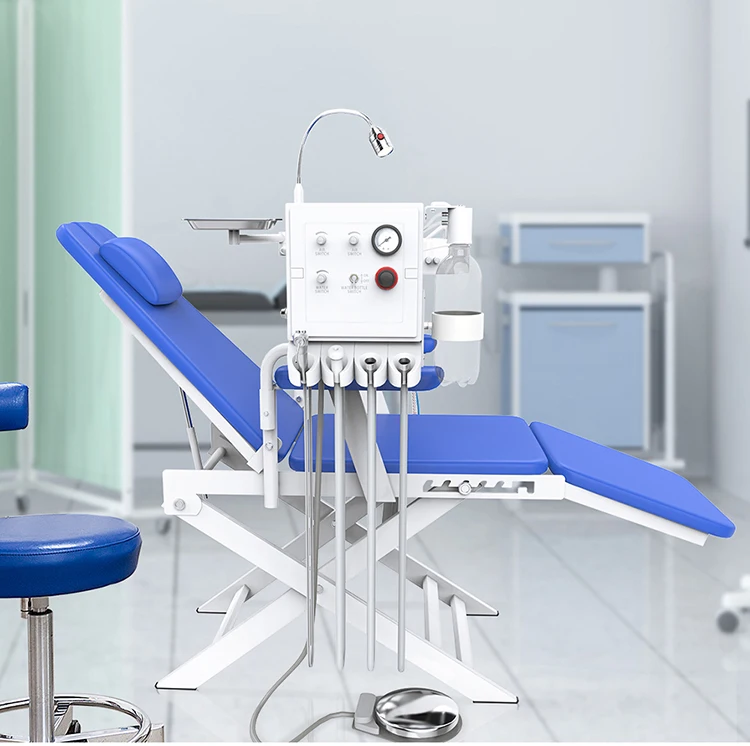 Hot Sale Portable Fully Foldable Mobile Dental Chair Portable dental chair - Image 3