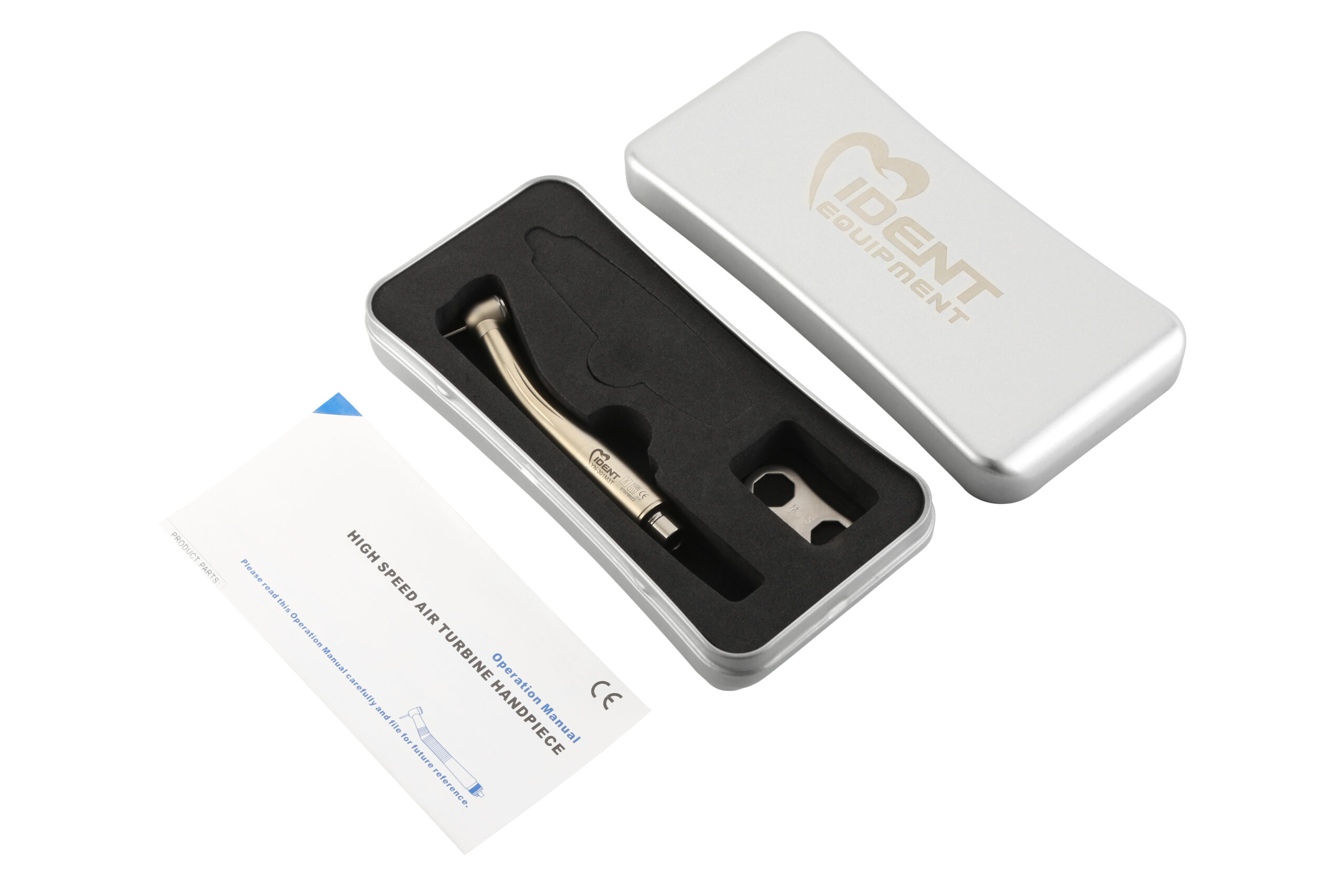 Dental Handpieces 42 Hole Push Button Turbine High Speed Dental Handpiece Yn-301M3T - Image 6