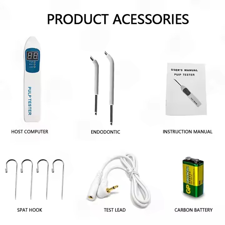 Dental Electric Pulp Tester Endodontic Apex Locator Electric Pulp Tester Tooth Vitality Tester Instrument Dentistica Tool - Image 4