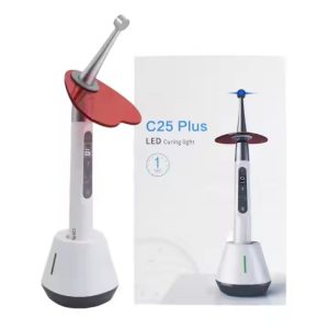 Dental Blue Light Wireless LED Curing Lamp 1 Second Light Cure Oral Teeth Whitening Equipment