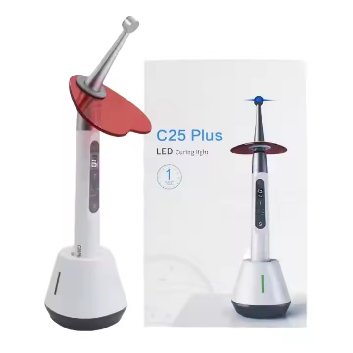 Dental Blue Light Wireless LED Curing Lamp 1 Second Light Cure Oral Teeth Whitening Equipment