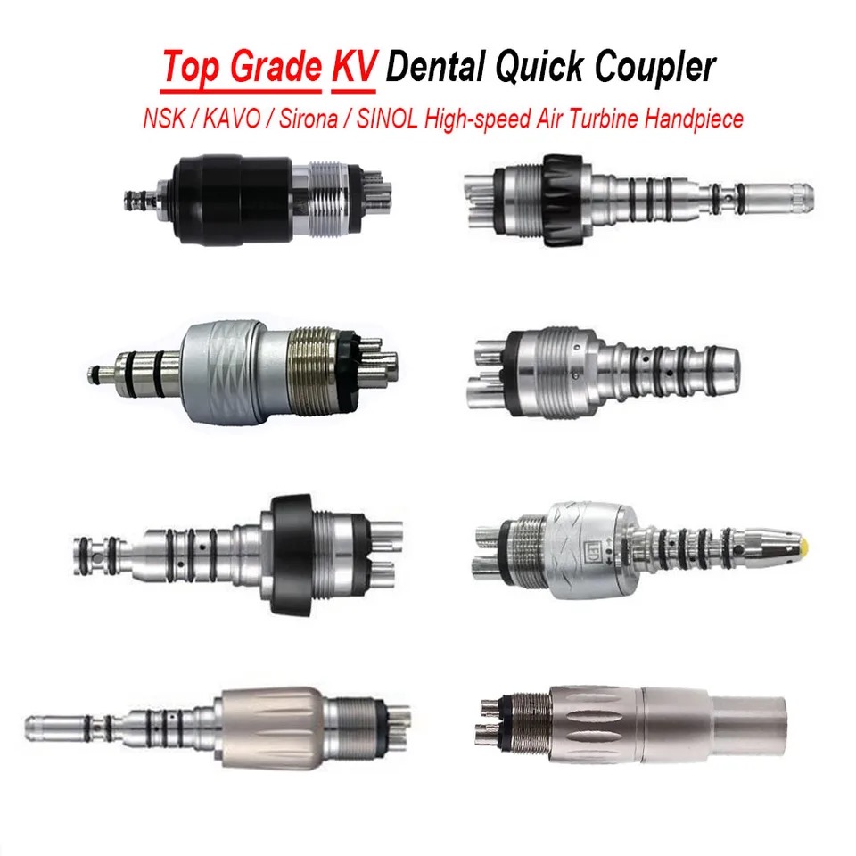Dental KV Coupler Connector Dentistry Multiflex Quick Coupling For NSK KAVO Sirona SinOL High Speed Turbine Handpiece - Image 2