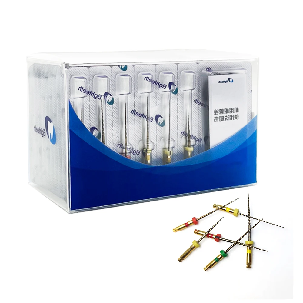 Eighteeth E-FLEX Endodontic files, Dental Root Canal File Heat-Activated Rotary Nitinol Tooth Pulp Files  Endo  Rotary endodontic files, Endo files, NiTi files