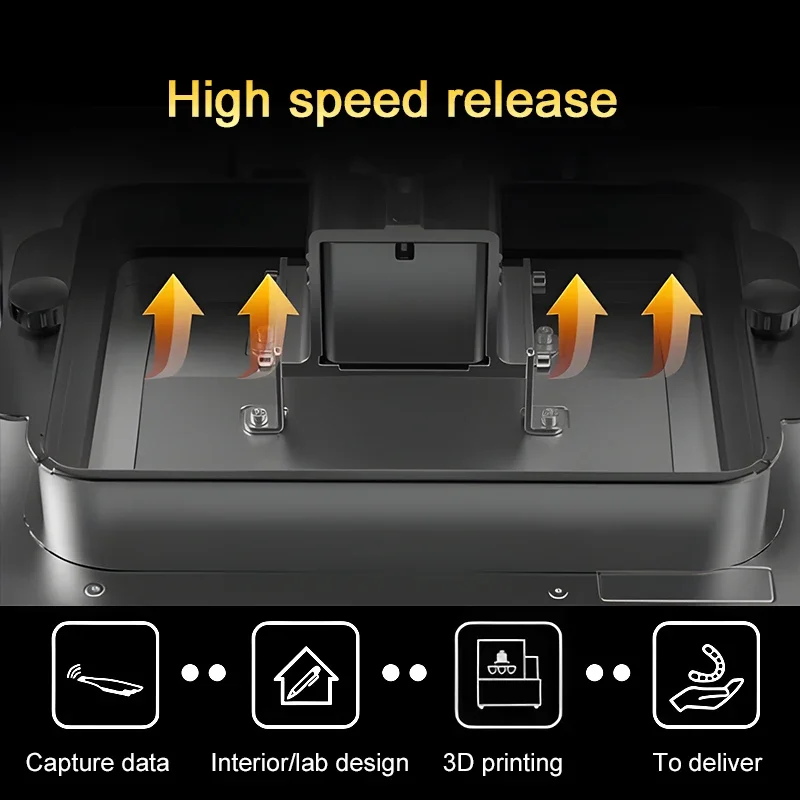 Dental 3d printer equipments 8k high speed desktop Dental 3d printer machine cam - Image 3