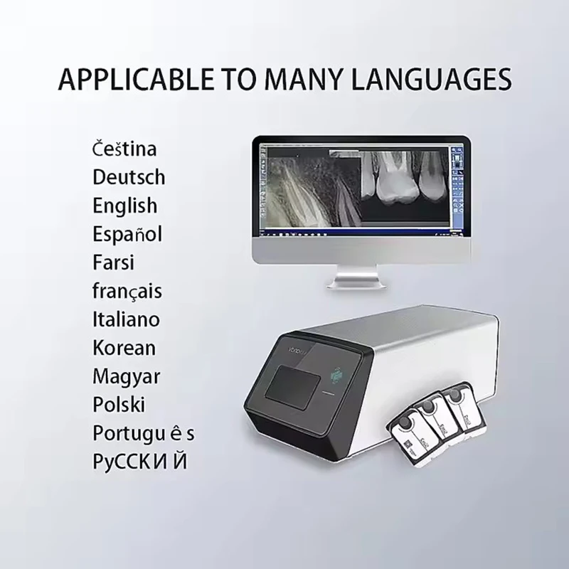 Dental Digital Imaging Phosphor Plate Psp Scanner, Handy Comfortable Detection Teeth X-ray Scanner & Processing System - Image 2