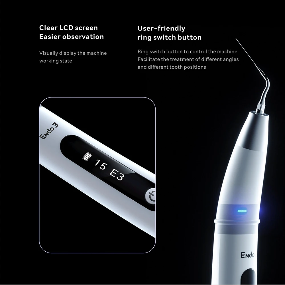 Woodpecker Ultrasonic Endo Activate Device Endo 3 Dental Wireless Endo Ultra Activator For Root Canal Treatment - Image 3
