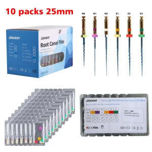 Dental Endodontic files  Universe Engine Use Rotary Root Canal NiTi Files 25mm Flexible High Quality  , Rotary endodontic files, Endo files, NiTi files