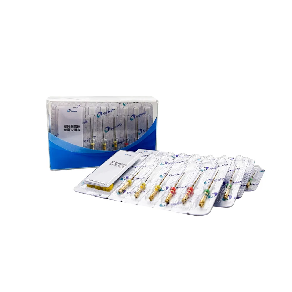 Eighteeth E-FLEX Endodontic files, Dental Root Canal File Heat-Activated Rotary Nitinol Tooth Pulp Files  Endo  Rotary endodontic files, Endo files, NiTi files - Image 5