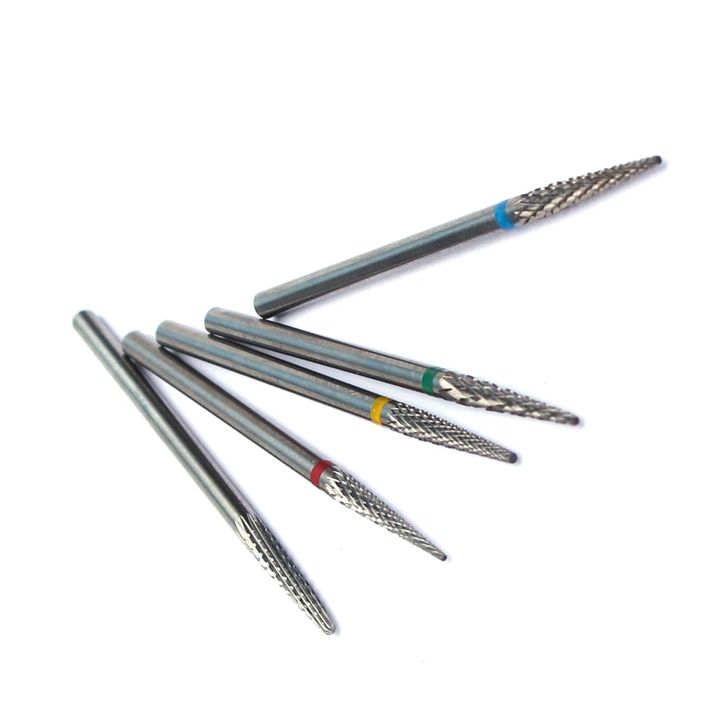 Carbide Tungsten Nail Drill Bit Rotate Burs Milling Nail Cutter Bits Electric Drill Machine For Manicure Pedicure Tools - Image 4