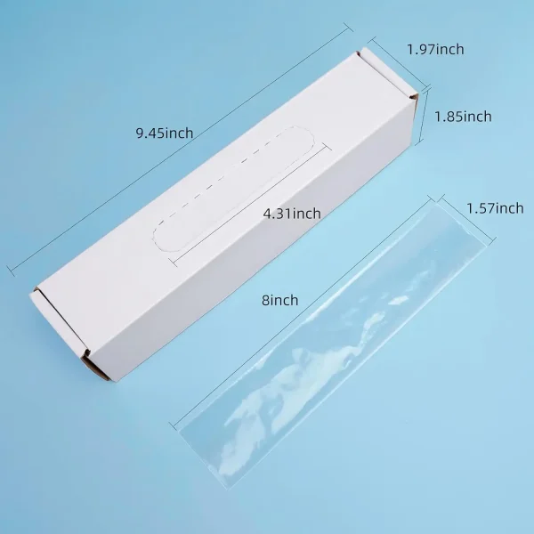 Dental sensor protector,  For X-Ray Sensor Protective Film Cover 500pcs/Box  X-ray sensor protector, Dental X-ray sensor sleeve - Image 2