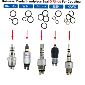 Dental Handpiece Coupler Seal O Rings For Kavo Multiflex NSK WH SIRONA Bein-Air Coupling Anti-Oil Dental Handpiece Accessories