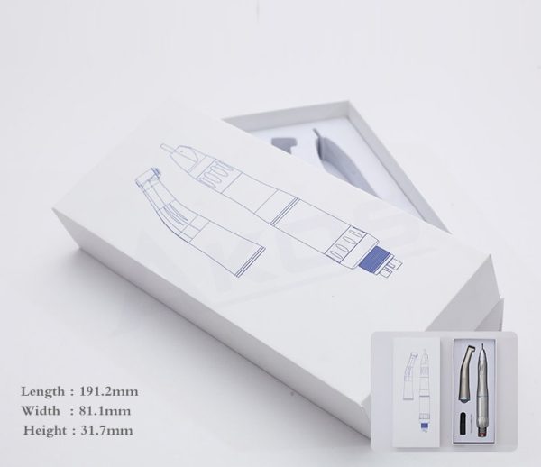 Dental handpiece Inner water low speed handpiece set M205S 1:1 contra angle non-optic connect 2/4 holes - Image 6