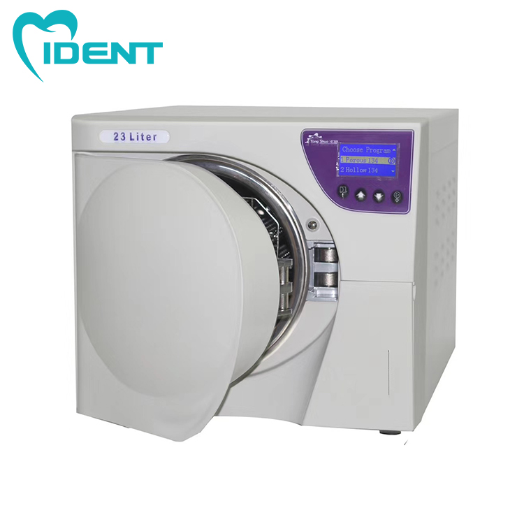 Dental Autoclave 23L18L Tabletop Class B Pre-Vaccum Autoclave Steam Sterilizer - Image 4