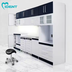 Dental Cabinet Clinic Furniture Modern Sterilization UV Cabinet Stainless Steel With Mobile Dental Cabinet